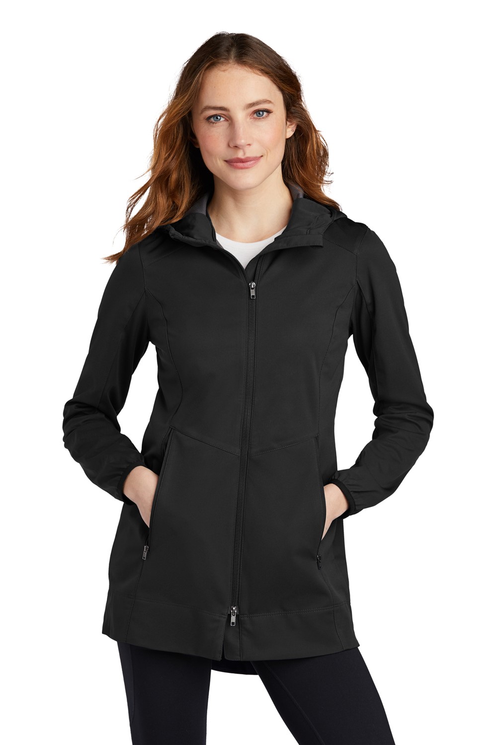 Port Authority L719 Port Authority Ladies Active Hooded Soft Shell Jacket L719